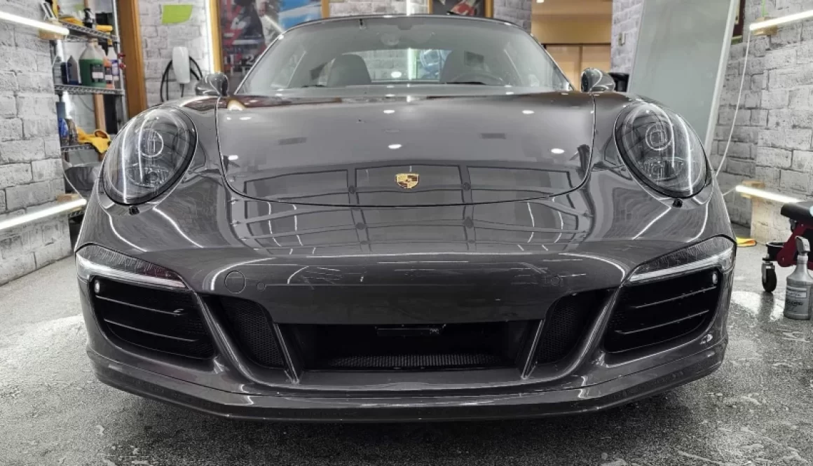 WrapJax 2016 Porsche 911 Targa4 GTS Grey PPF