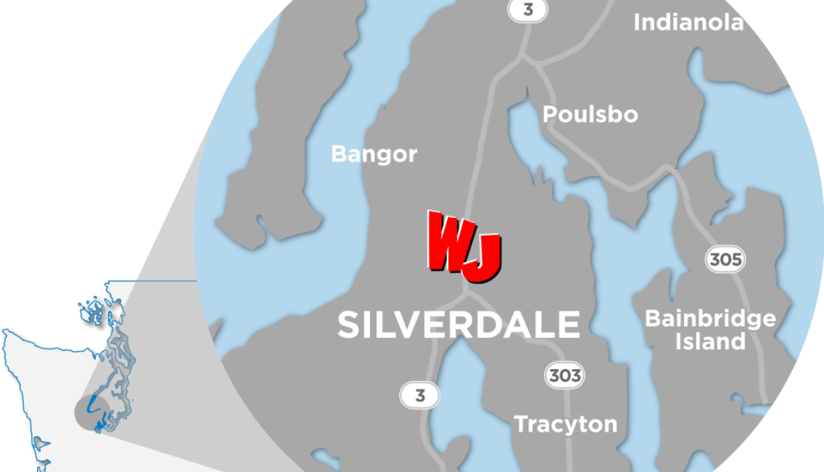 WrapJax Silverdale Map